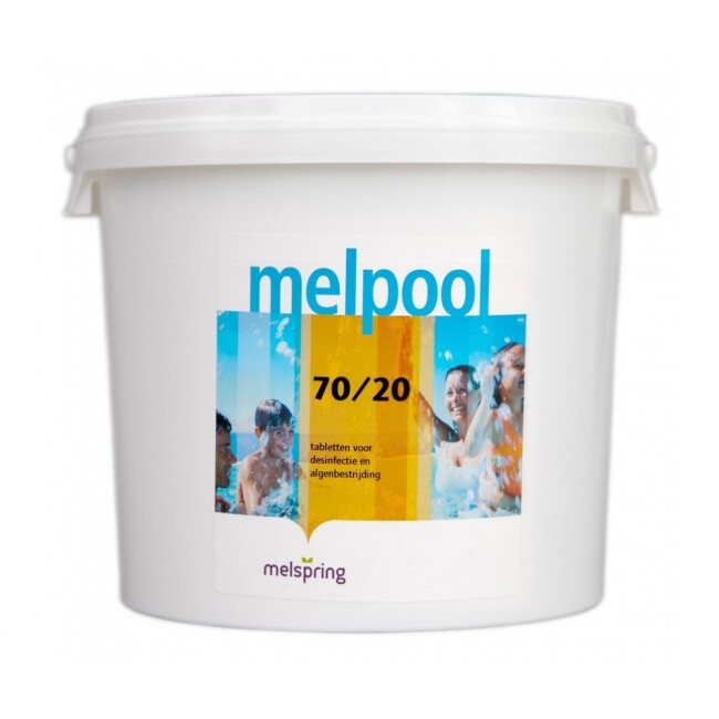 Дезинфектант для бассейна на основе гипохлорита кальция Melpool N.X 70/20